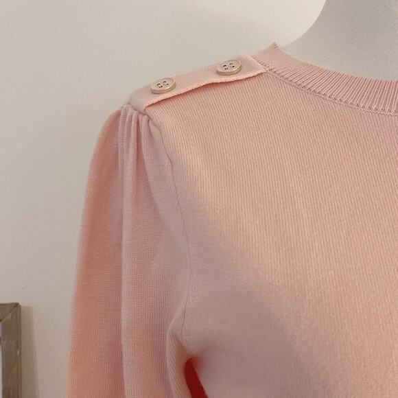 NWT Tint & Shadow Brand Women's Pink Sweater Top - Picture 3 of 10